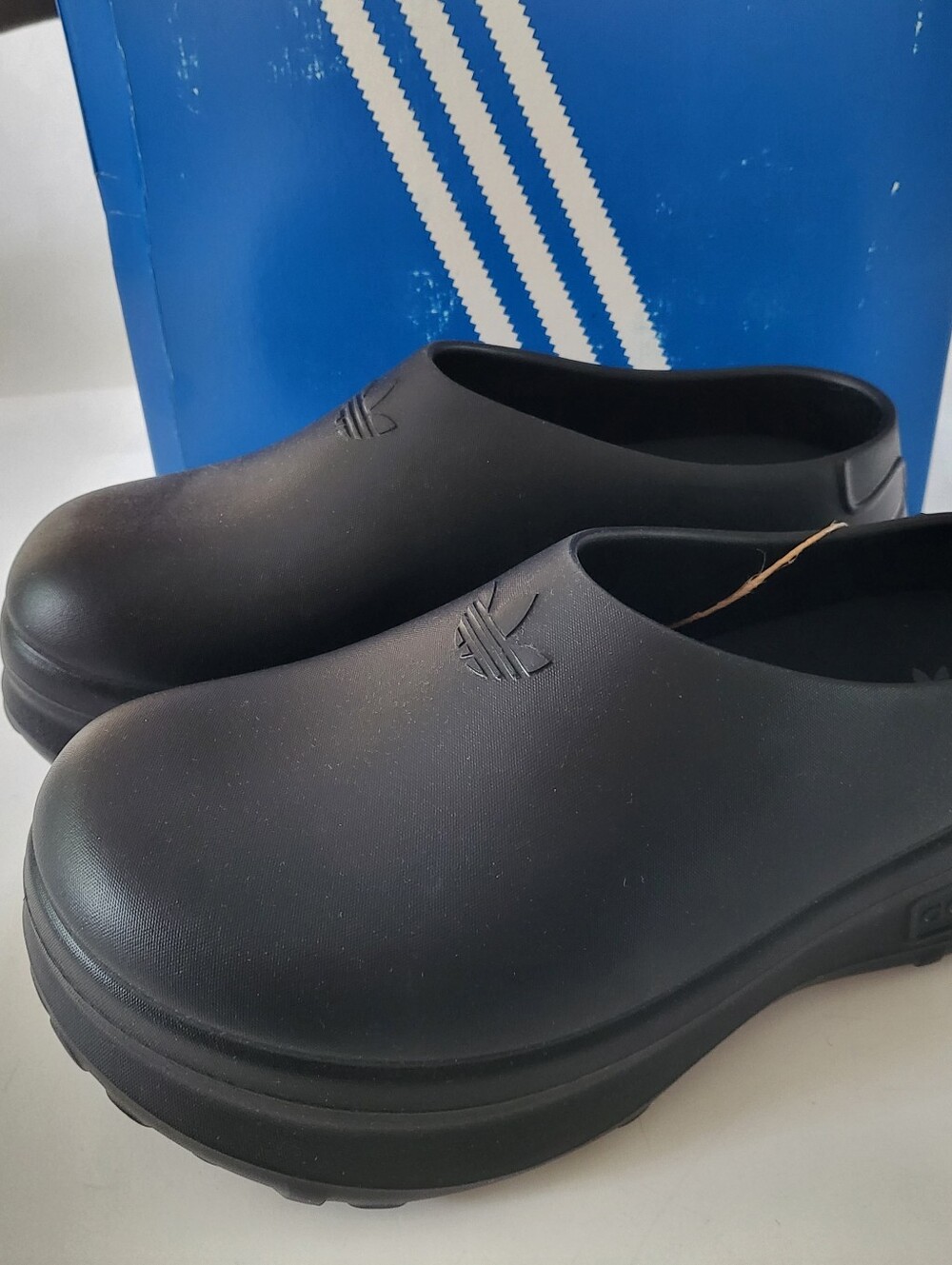 Adidas Originals Adifom Stan Mules Womens size 9 Black Clogs